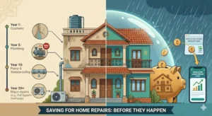 saving for home repairs in India